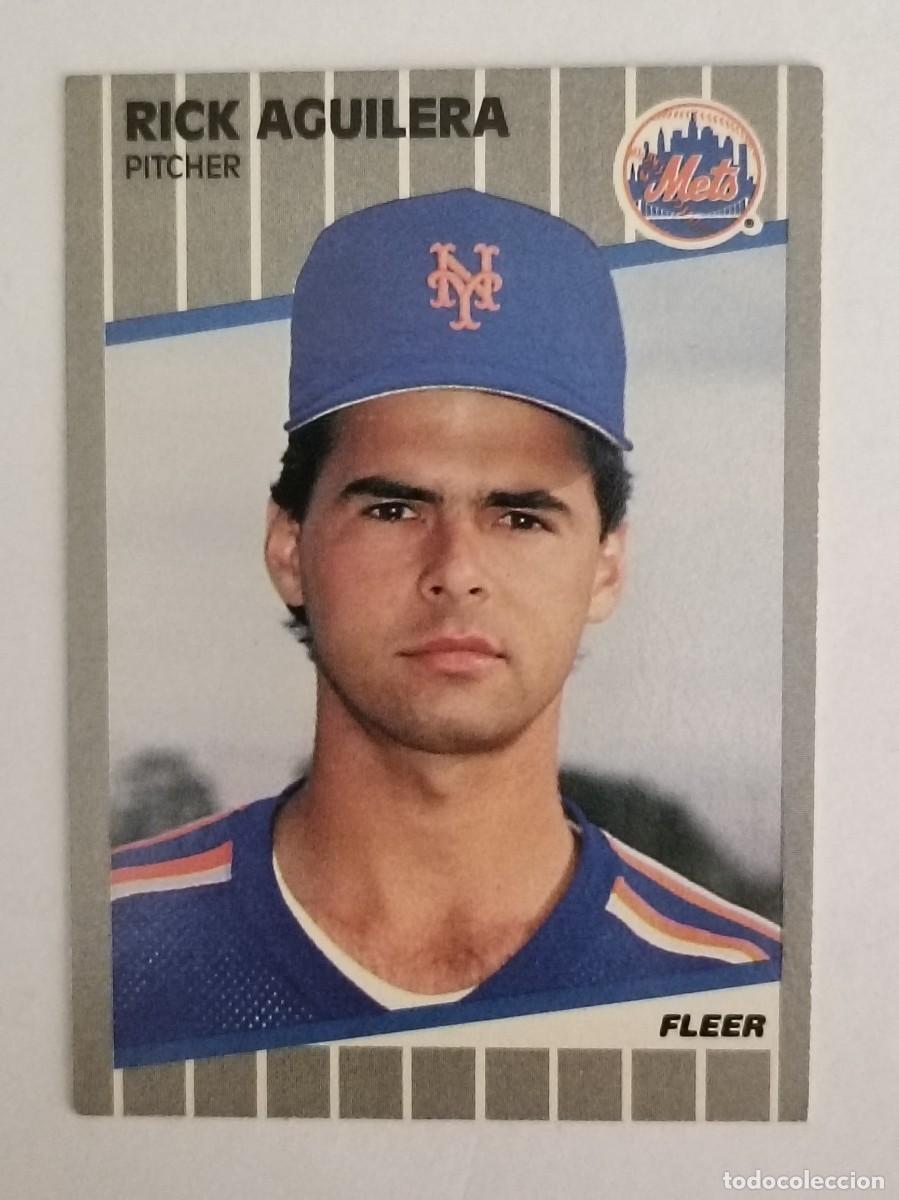Coleccionismo deportivo: #27 RICK AGUILERA (NEW YORK METS) BEISBOL MLB 89 FLEER