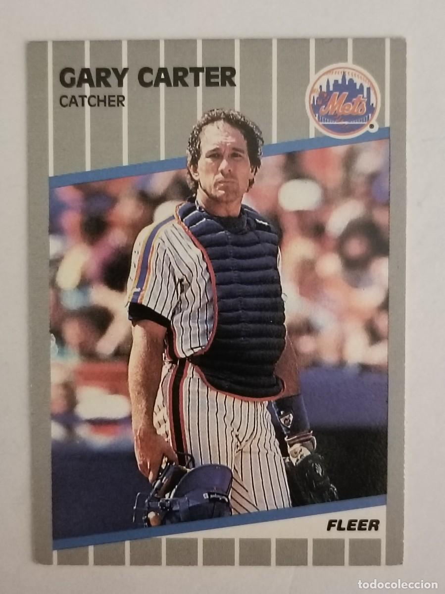 Coleccionismo deportivo: #30 GARY CARTER (NEW YORK METS) BEISBOL MLB 89 FLEER