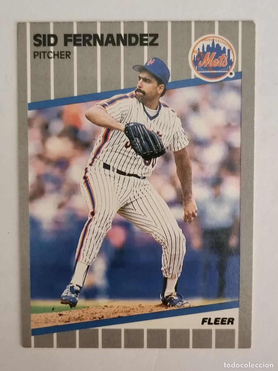 Coleccionismo deportivo: #35 SID FERNANDEZ (NEW YORK METS) BEISBOL MLB 89 FLEER