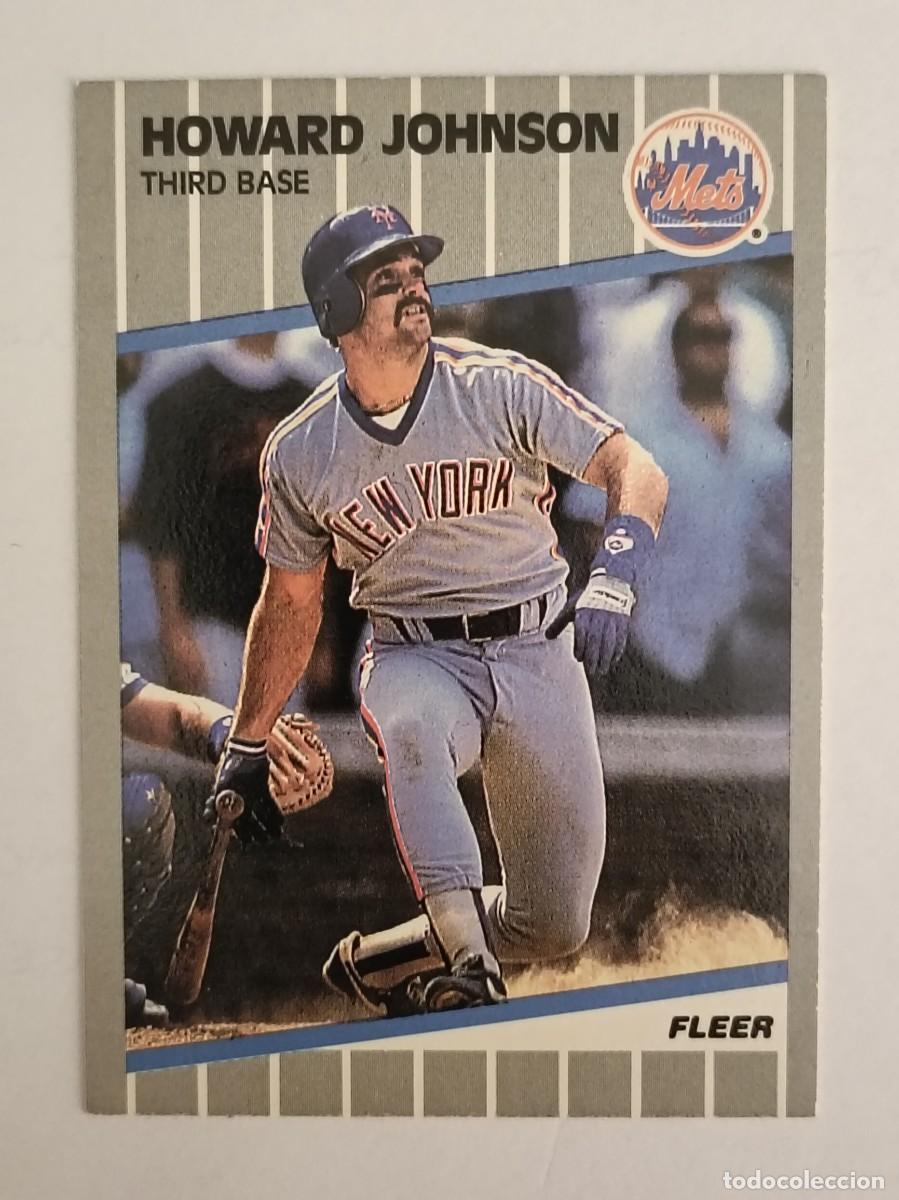 Coleccionismo deportivo: #39 HOWARD JOHNSON (NEW YORK METS) BEISBOL MLB 89 FLEER
