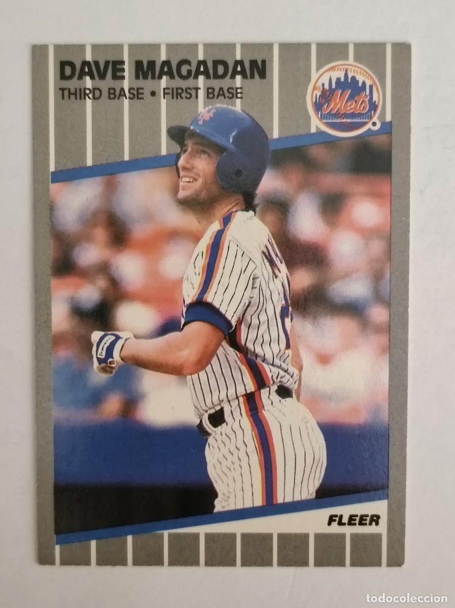 Coleccionismo deportivo: #41 DAVE MAGADAN (NEW YORK METS) BEISBOL MLB 89 FLEER