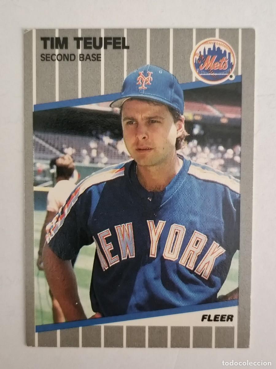 Coleccionismo deportivo: #50 TIM TEUFEL (NEW YORK METS) BEISBOL MLB 89 FLEER