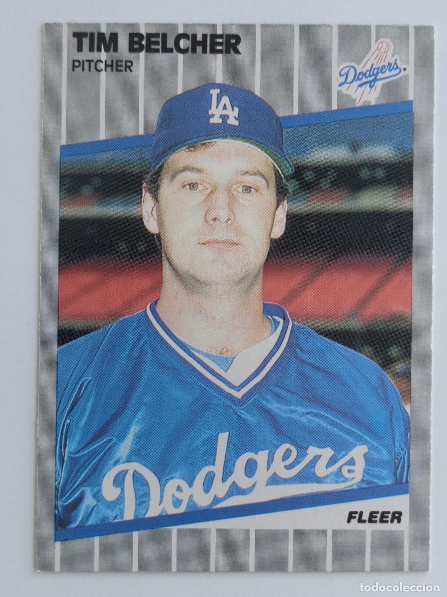 Coleccionismo deportivo: #54 TIM BELCHER (LOS ANGELES DODGERS) BEISBOL MLB 89 FLEER