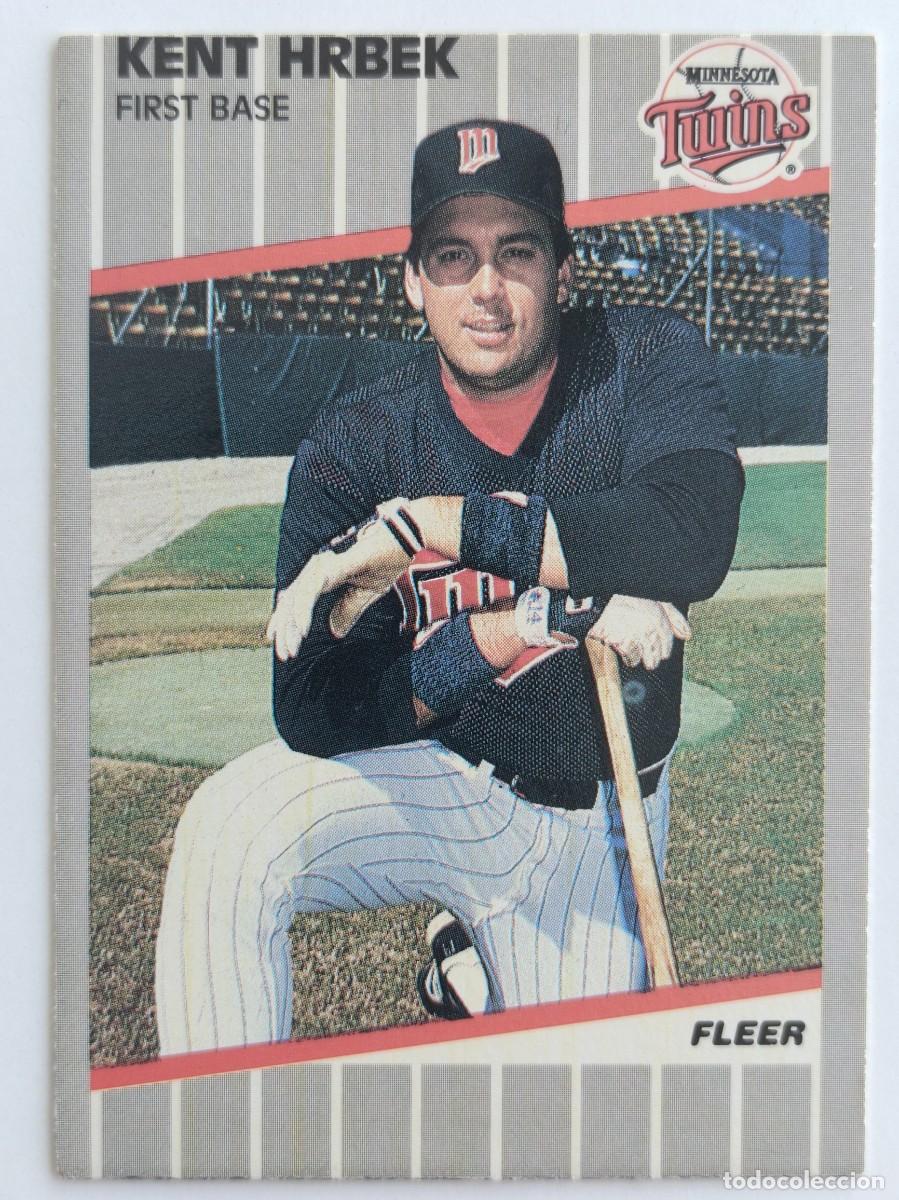 Coleccionismo deportivo: #116 KENT HRBEK (MINNESOTA TWINS) BEISBOL MLB 89 FLEER
