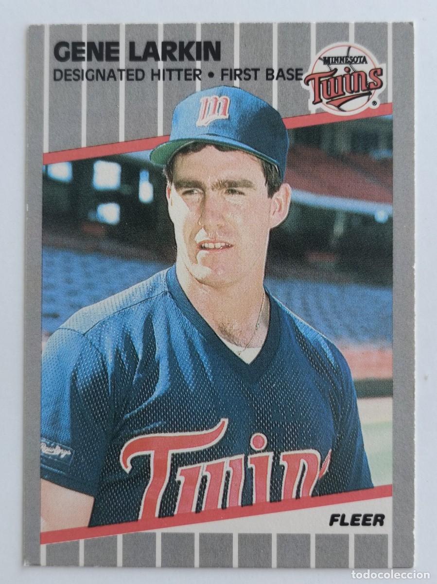 Coleccionismo deportivo: #117 GENE LARKIN (MINNESOTA TWINS) BEISBOL MLB 89 FLEER