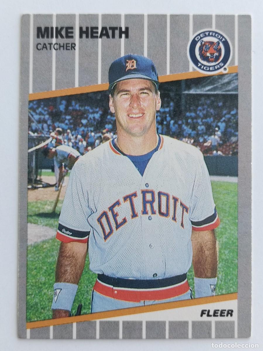 Coleccionismo deportivo: #132 MIKE HEATH (DETROIT TIGERS) BEISBOL MLB 89 FLEER