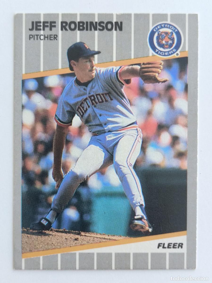 Coleccionismo deportivo: #143 JEFF ROBINSON (DETROIT TIGERS) BEISBOL MLB 89 FLEER