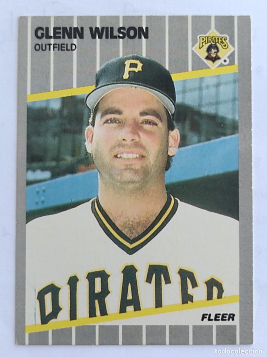 Coleccionismo deportivo: #224 GLENN WILSON (PITTSBURGH PIRATES) BEISBOL MLB 89 FLEER