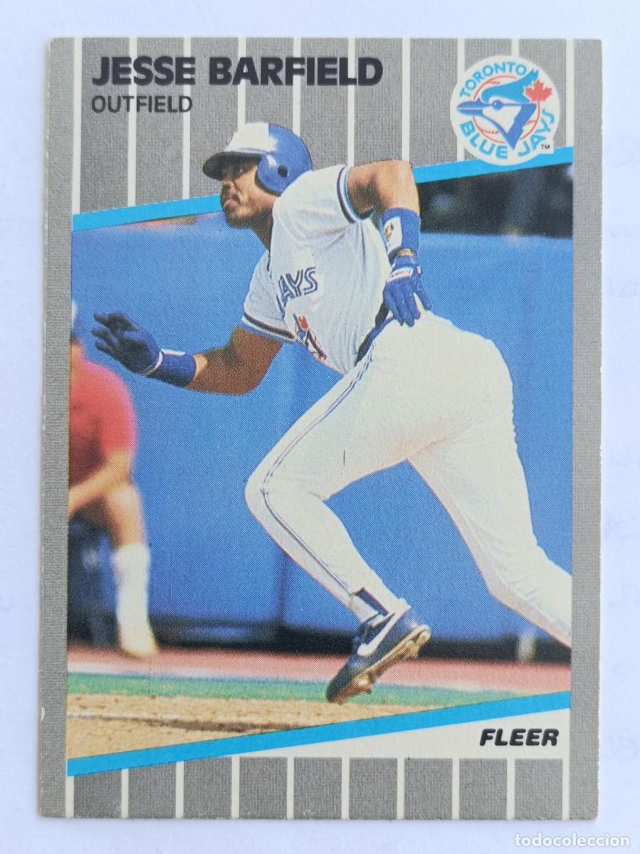 Coleccionismo deportivo: #225 JESSE BARFIELD (TORONTO BLUE JAYS) BEISBOL MLB 89 FLEER