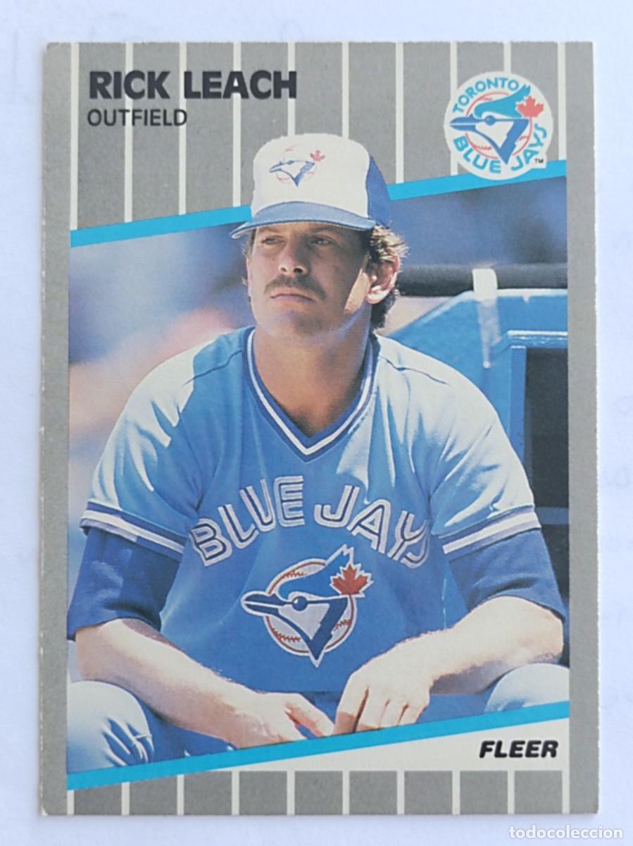 Coleccionismo deportivo: #237 RICK LEACH (TORONTO BLUE JAYS) BEISBOL MLB 89 FLEER