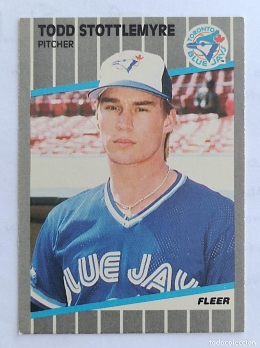 Coleccionismo deportivo: #245 TODD STOTTLEMYRE (TORONTO BLUE JAYS) BEISBOL MLB 89 FLEER