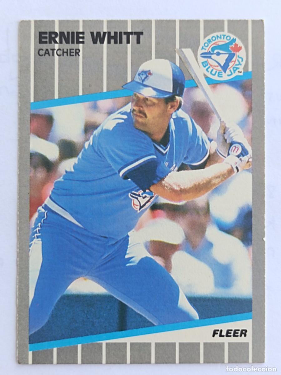 Coleccionismo deportivo: #248 ERNIE WHITT (TORONTO BLUE JAYS) BEISBOL MLB 89 FLEER