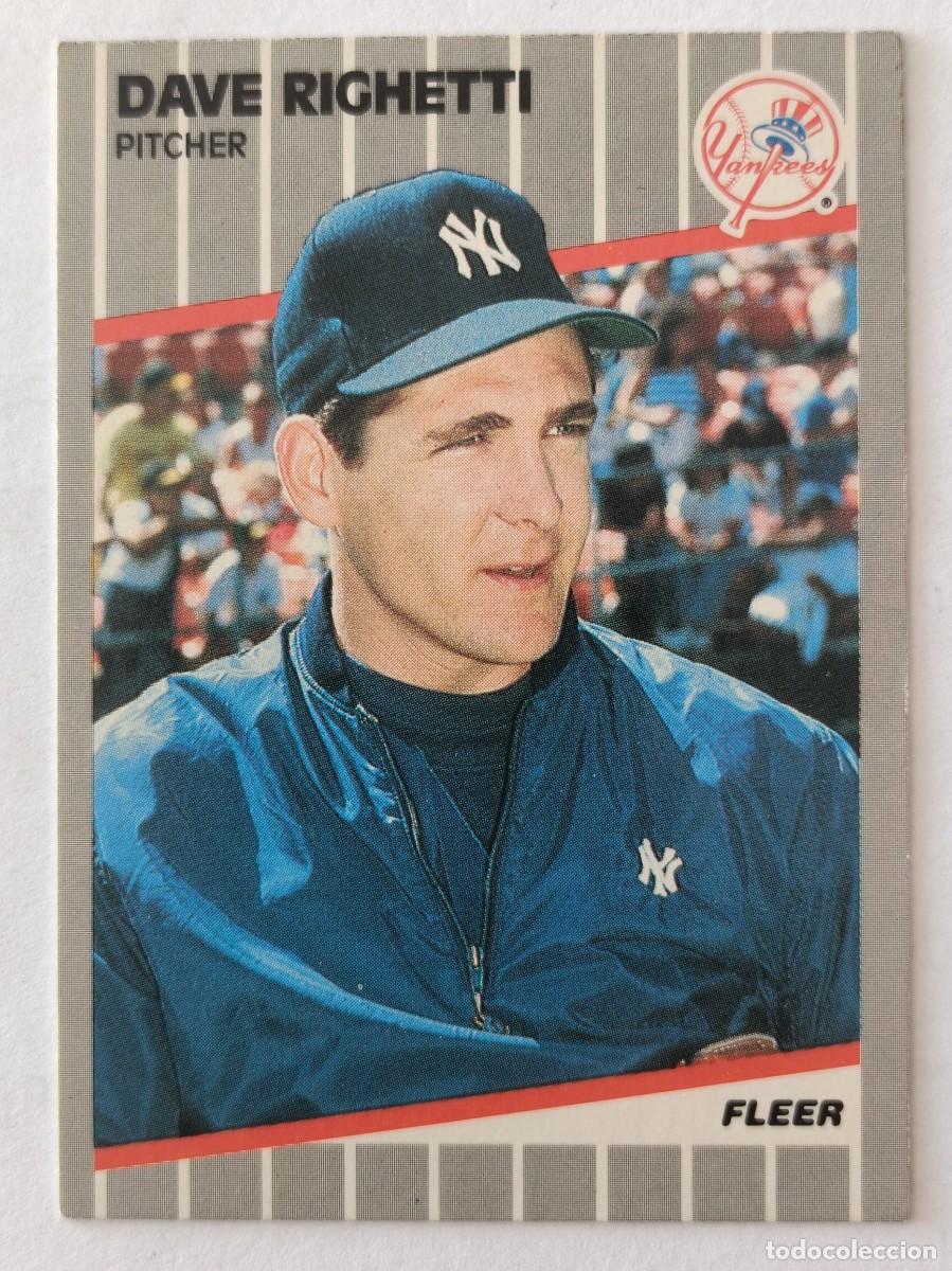 Coleccionismo deportivo: #267 DAVE RIGHETTI (NEW YORK YANKEES) BEISBOL MLB 89 FLEER
