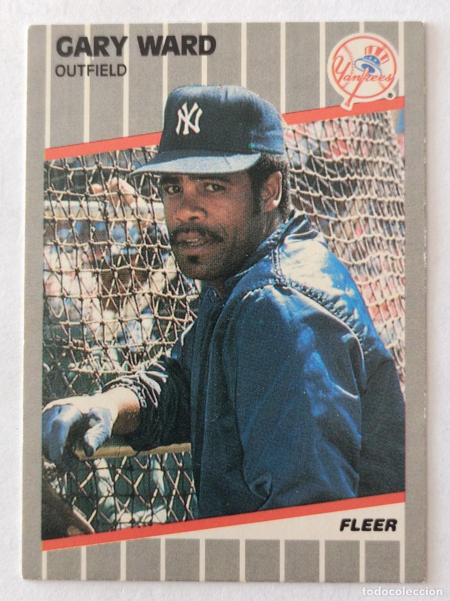 Coleccionismo deportivo: #273 GARY WARD (NEW YORK YANKEES) BEISBOL MLB 89 FLEER