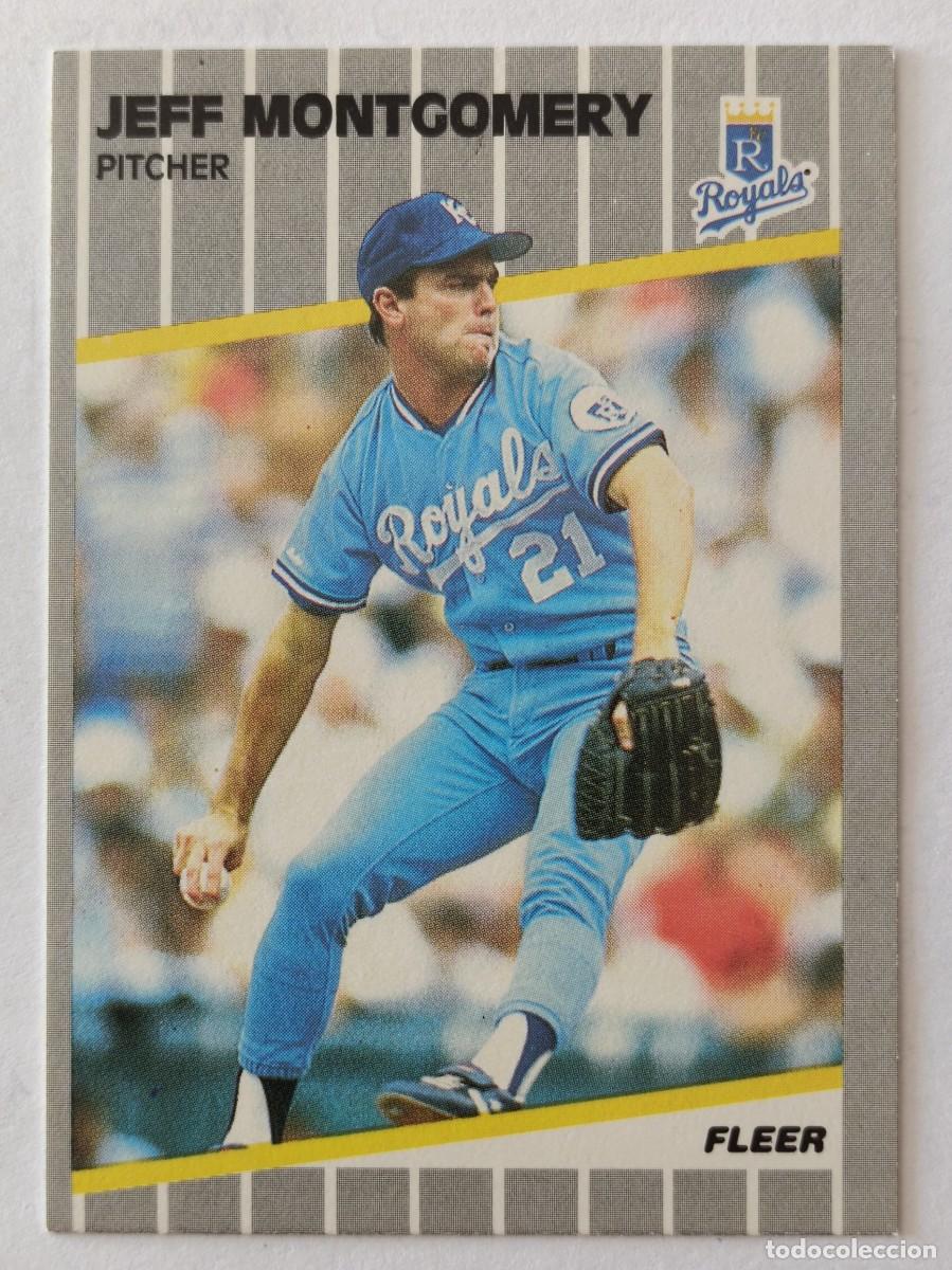 Coleccionismo deportivo: #288 JEFF MONTGOMERY (KANSAS CITY ROYALS) BEISBOL MLB 89 FLEER
