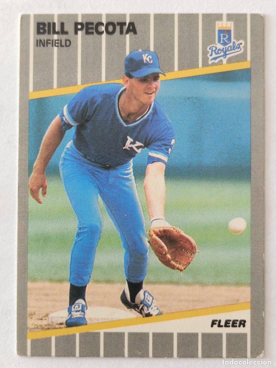 Coleccionismo deportivo: #289 BILL PECOTA (KANSAS CITY ROYALS) BEISBOL MLB 89 FLEER