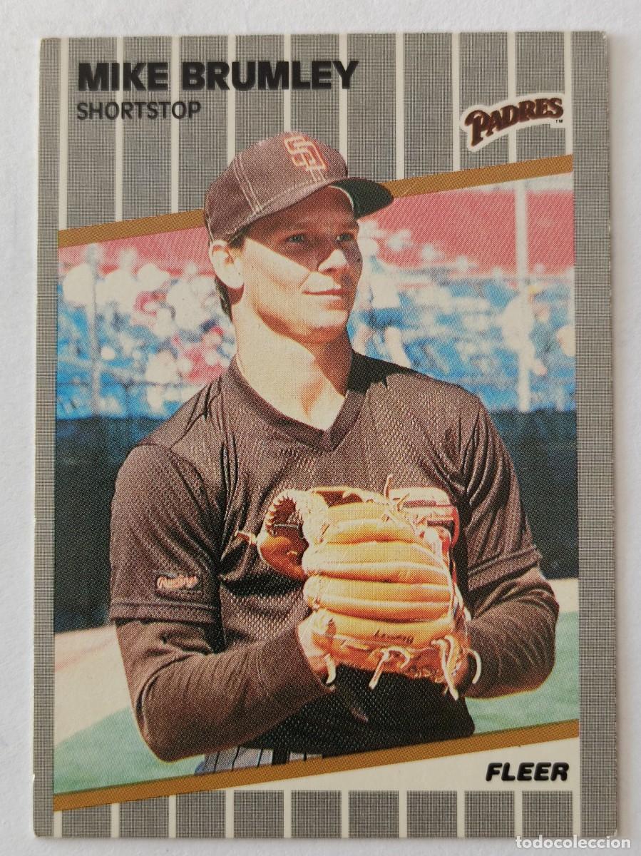 Coleccionismo deportivo: #302 MIKE BRUMLEY (SAN DIEGO PADRES) BEISBOL MLB 89 FLEER