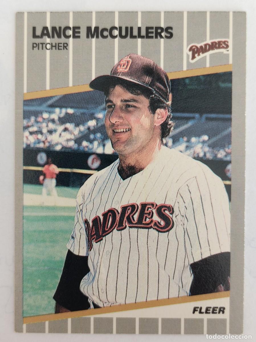 Coleccionismo deportivo: #312 LANCE MCCULLERS (SAN DIEGO PADRES) BEISBOL MLB 89 FLEER