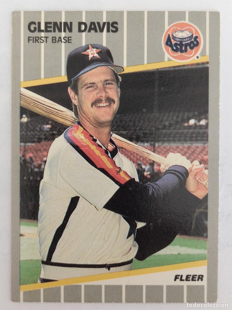 Coleccionismo deportivo: #355 GLENN DAVIS (HOUSTON ASTROS) BEISBOL MLB 89 FLEER