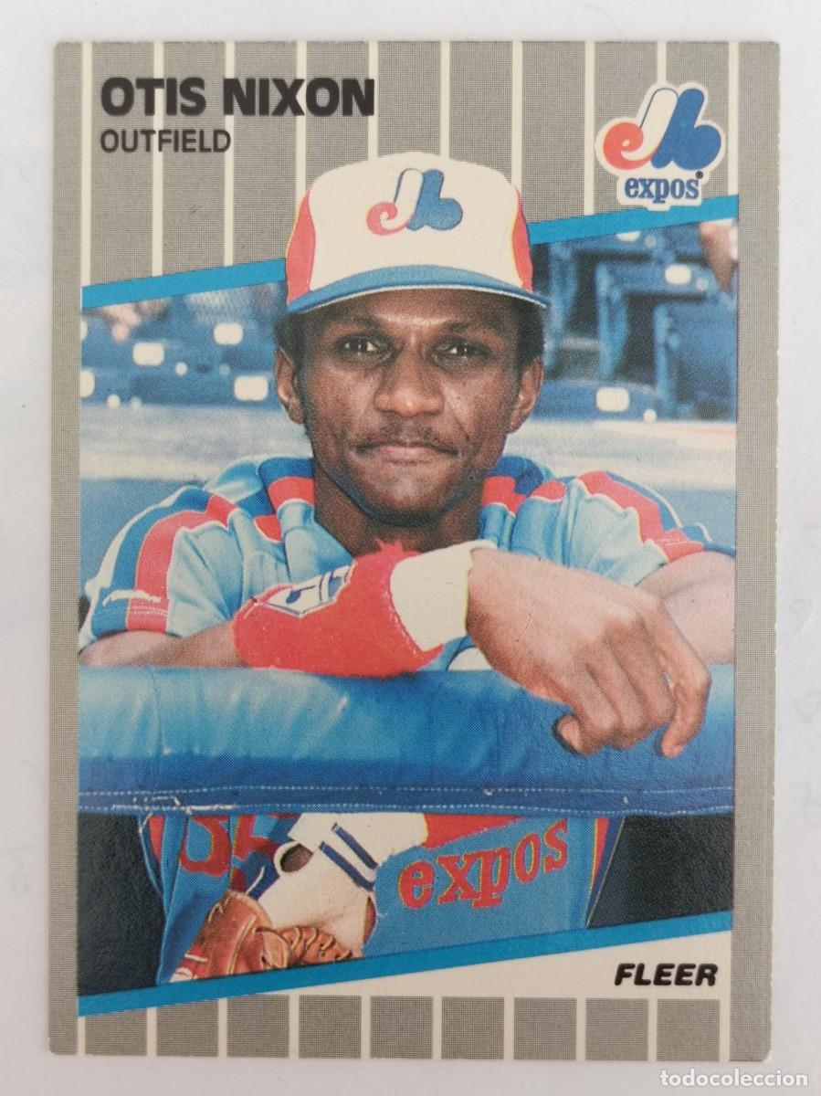 Coleccionismo deportivo: #387 OTIS NIXON (MONTREAL EXPOS) BEISBOL MLB 89 FLEER