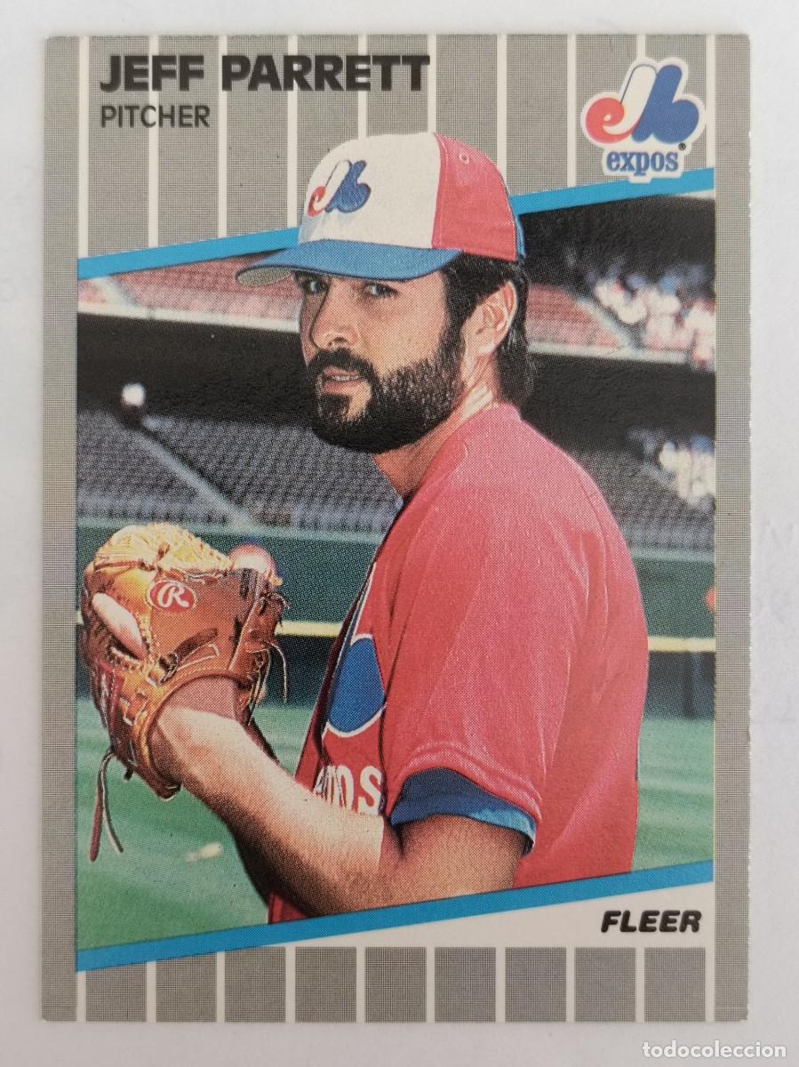 Coleccionismo deportivo: #389 JEFF PARRETT (MONTREAL EXPOS) BEISBOL MLB 89 FLEER