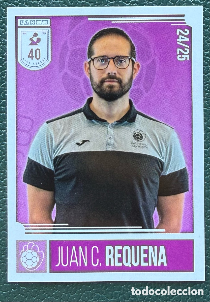 Coleccionismo deportivo: 303 JUAN C. REQUENA IMPULSE BM GUADALAJARA PANINI LIGA PLENITUDE ASOBAL 2024 2025 24 25