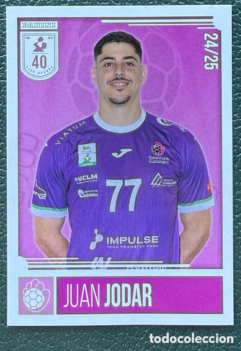 Coleccionismo deportivo: 302 JUAN JODAR IMPULSE BM GUADALAJARA PANINI LIGA PLENITUDE ASOBAL 2024 2025 24 25