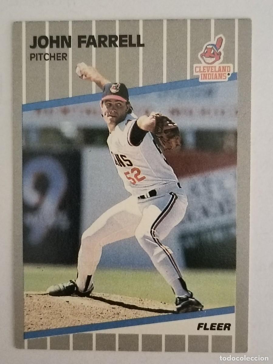 Coleccionismo deportivo: #403 JOHN FARRELL (CLEVELAND INDIANS) BEISBOL MLB 89 FLEER