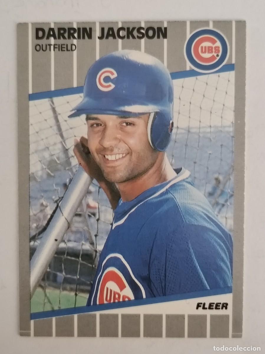 Coleccionismo deportivo: #428 DARRIN JACKSON (CHICAGO CUBS) BEISBOL MLB 89 FLEER