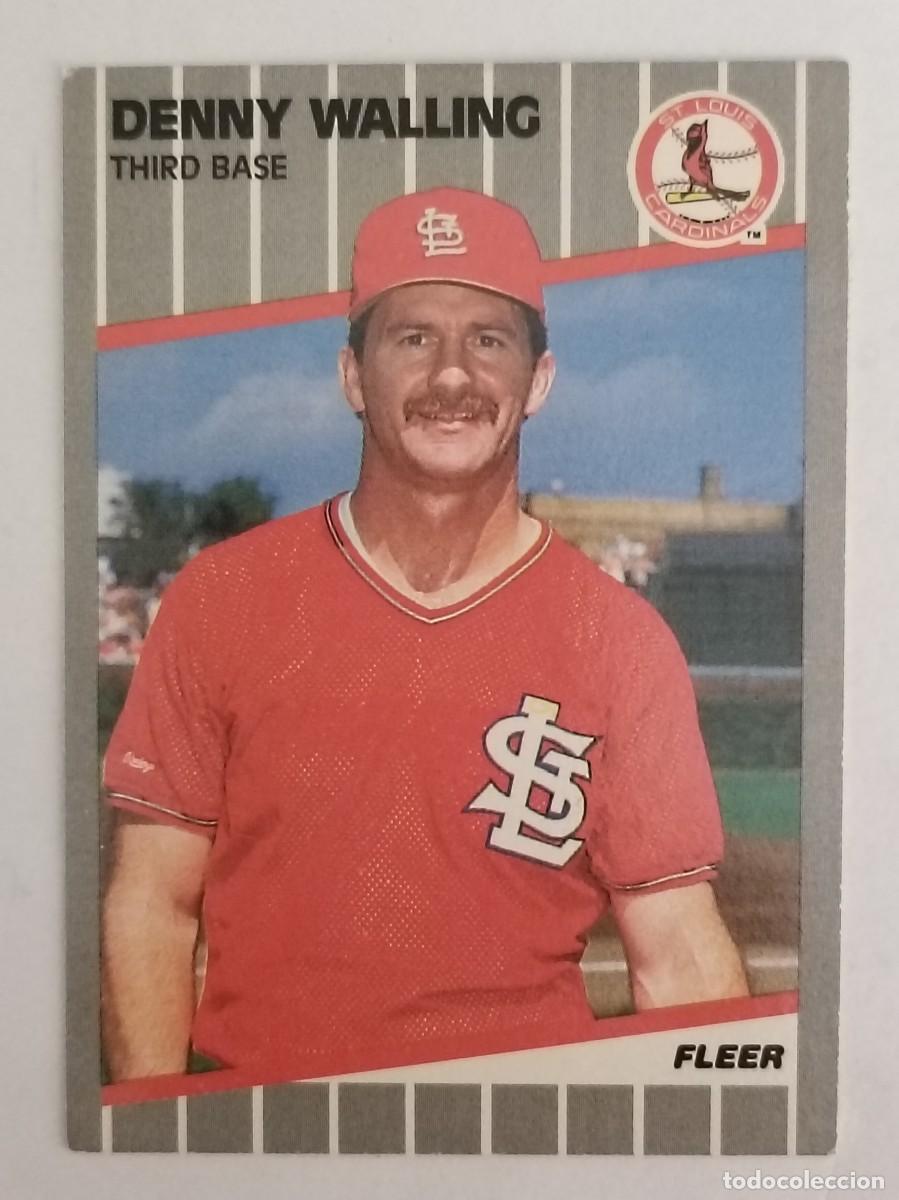 Coleccionismo deportivo: #465 DENNY WALLING (ST. LOUIS CARDINALS) BEISBOL MLB 89 FLEER