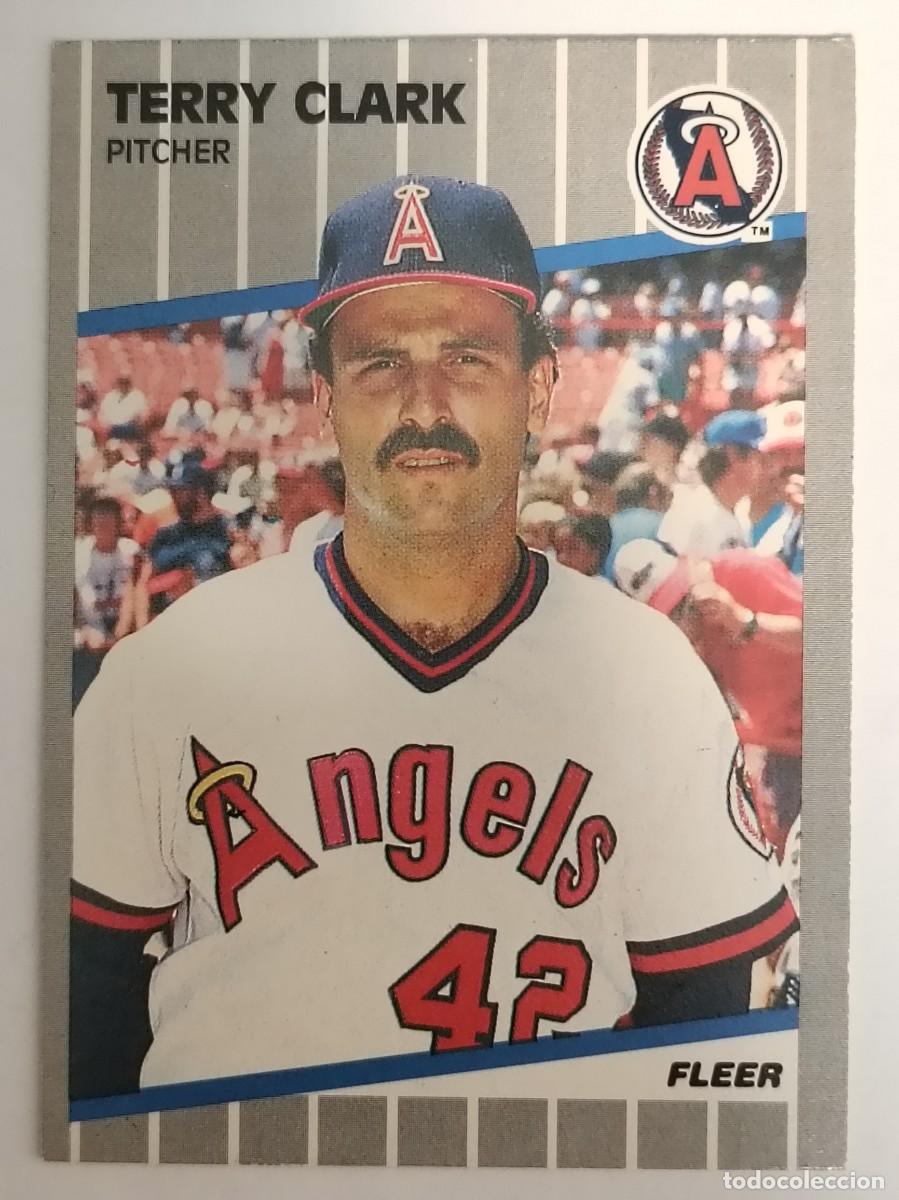 Coleccionismo deportivo: #470 TERRY CLARK (CALIFORNIA ANGELS) BEISBOL MLB 89 FLEER