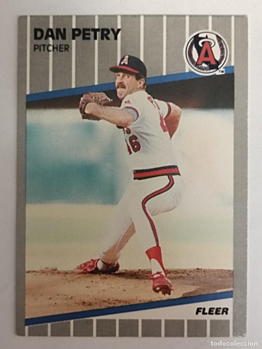 Coleccionismo deportivo: #486 DAN PETRY (CALIFORNIA ANGELS) BEISBOL MLB 89 FLEER