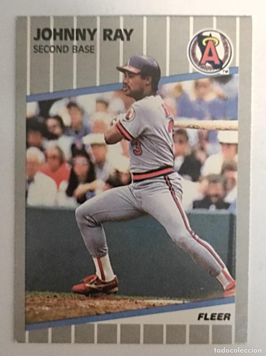 Coleccionismo deportivo: #487 JOHNNY RAY (CALIFORNIA ANGELS) BEISBOL MLB 89 FLEER