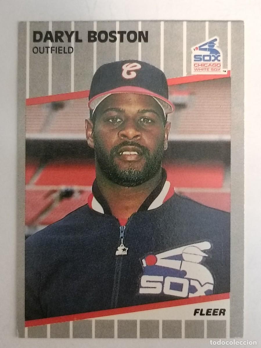 Coleccionismo deportivo: #492 DARYL BOSTON (CHICAGO WHITE SOX) BEISBOL MLB 89 FLEER