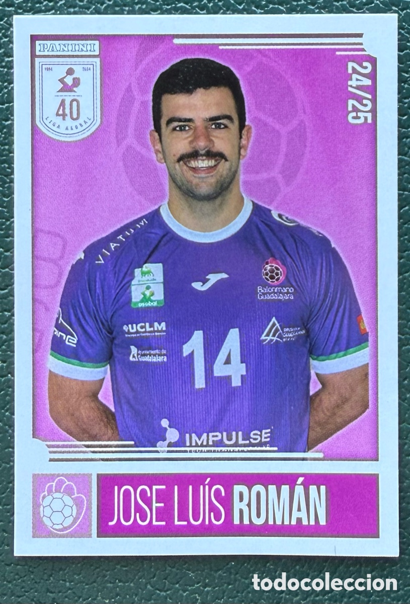 Collezionismo sportivo: 291 JOSE LUIS ROMAN IMPULSE BM GUADALAJARA PANINI LIGA PLENITUDE ASOBAL 2024 2025 24 25