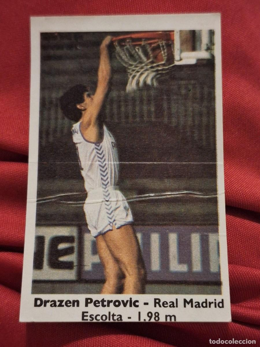 Coleccionismo deportivo: D Eb BASKET 88 89 BOLLYCAO NUNCA PEGADO DEBUT ROOKIE DRAZEN PETROVIC REAL MADRID 125