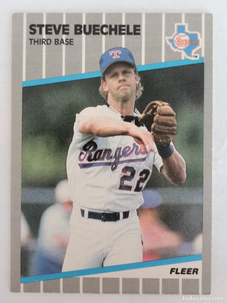 Coleccionismo deportivo: #515 STEVE BUECHELE (TEXAS RANGERS) BEISBOL MLB 89 FLEER