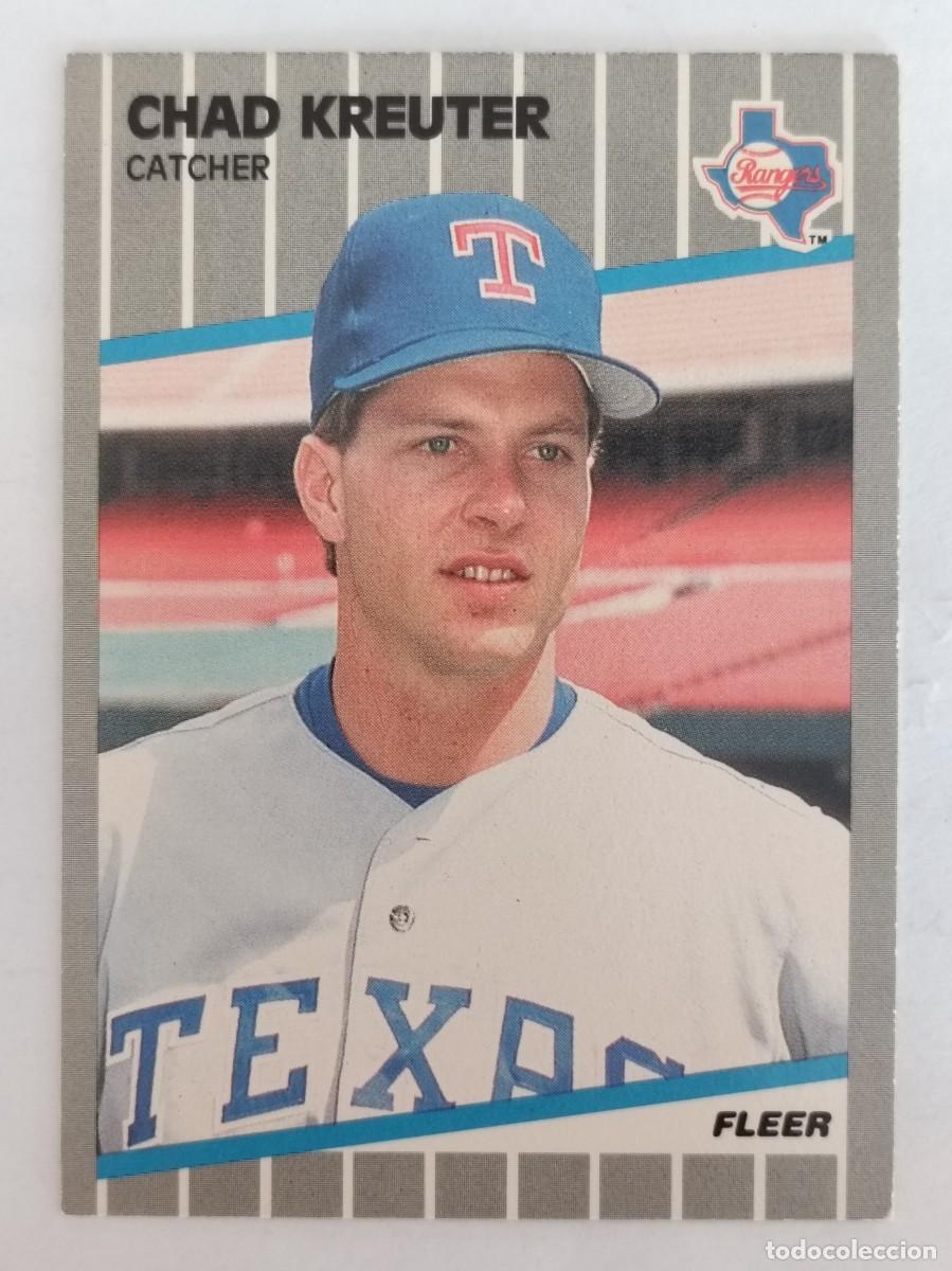 Coleccionismo deportivo: #526 CHAD KREUTER (TEXAS RANGERS) BEISBOL MLB 89 FLEER