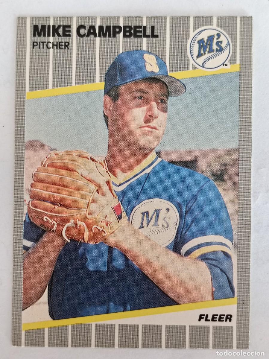 Coleccionismo deportivo: #543 MIKE CAMPBELL (SEATTLE MARINERS) BEISBOL MLB 89 FLEER