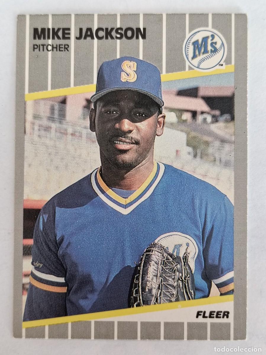 Coleccionismo deportivo: #550 MIKE JACKSON (SEATTLE MARINERS) BEISBOL MLB 89 FLEER