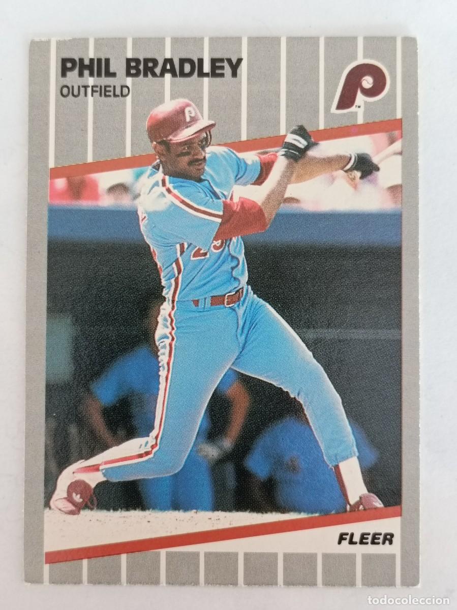 Coleccionismo deportivo: #563 PHIL BRADLEY (PHILADELPHIA PHILLIES) BEISBOL MLB 89 FLEER