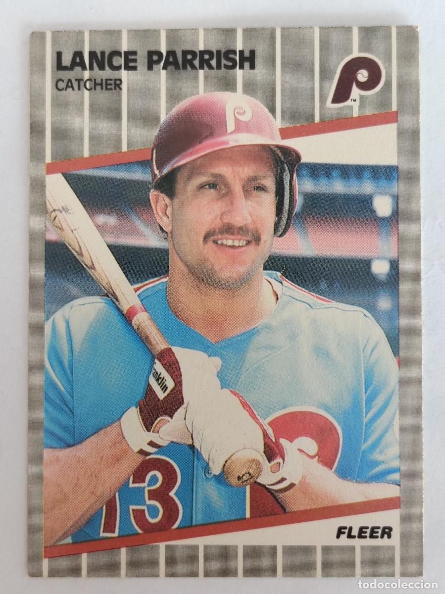 Coleccionismo deportivo: #578 LANCE PARRISH (PHILADELPHIA PHILLIES) BEISBOL MLB 89 FLEER