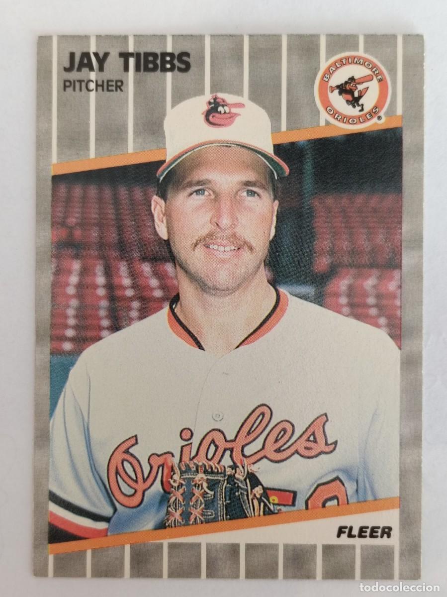 Coleccionismo deportivo: #624 JAY TIBBS (BALTIMORE ORIOLES) BEISBOL MLB 89 FLEER