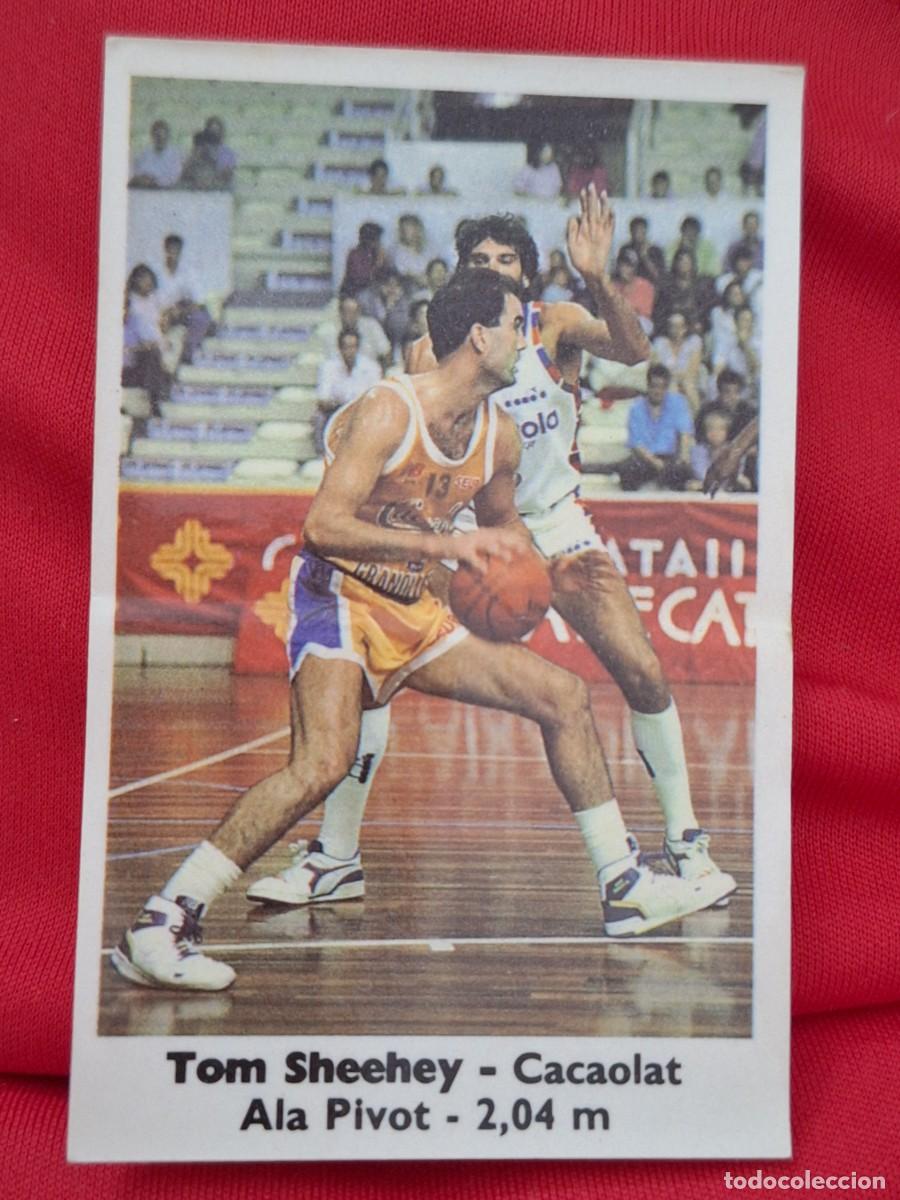 Coleccionismo deportivo: BASKET 88 89 BOLLYCAO NUNCA PEGADO. CACAOLAT tom sheehey 21