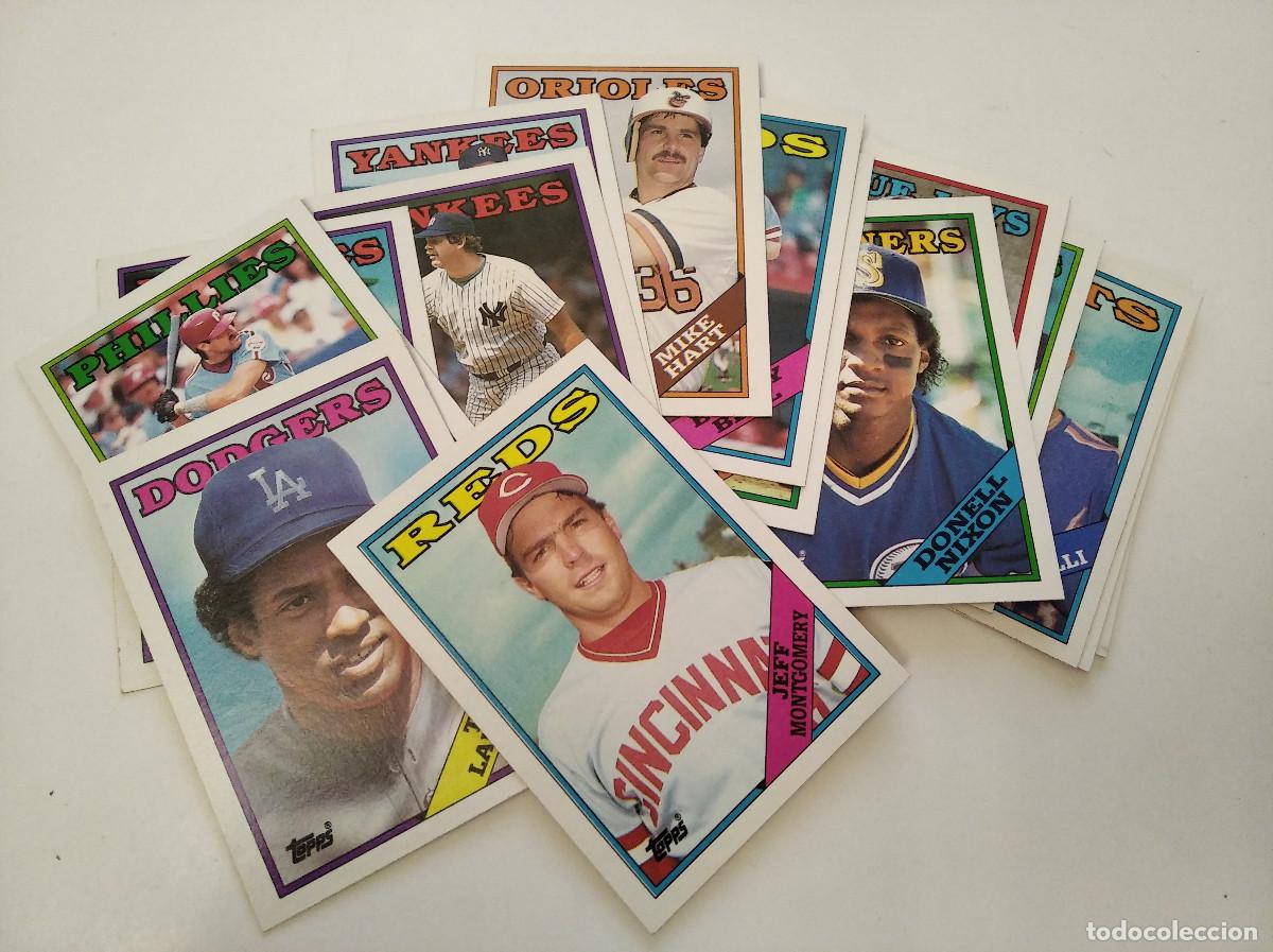 Coleccionismo deportivo: Sobre de cromos 1988 Topps