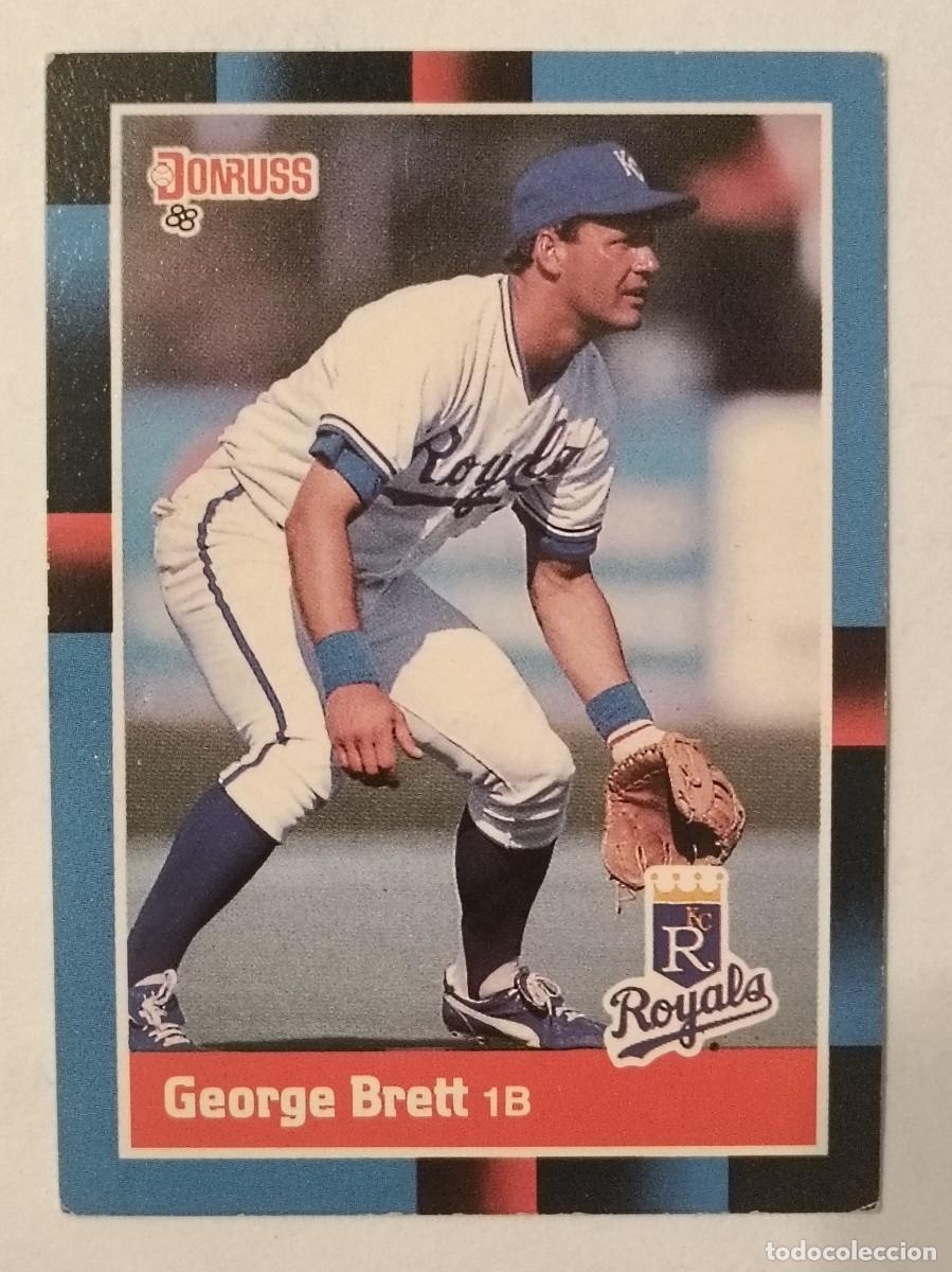 Coleccionismo deportivo: #102 GEORGE BRETT (KANSAS CITY ROYALS) BEISBOL MLB 1988 DONRUSS
