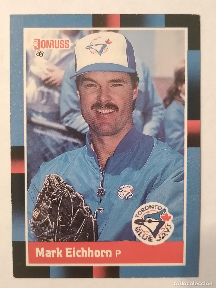 Coleccionismo deportivo: #121 MARK EICHHORN (TORONTO BLUE JAYS) BEISBOL MLB 1988 DONRUSS