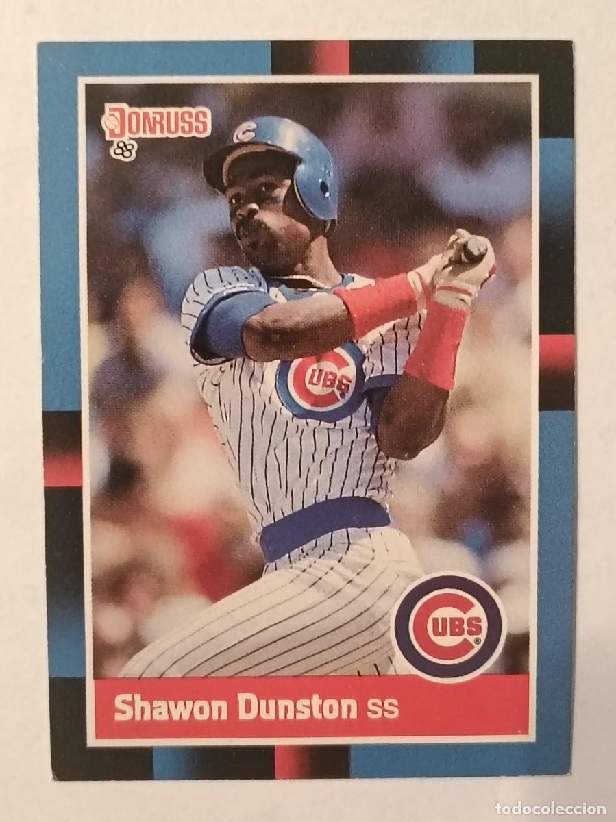 Coleccionismo deportivo: #146 SHAWON DUNSTON (CHICAGO CUBS) BEISBOL MLB 1988 DONRUSS