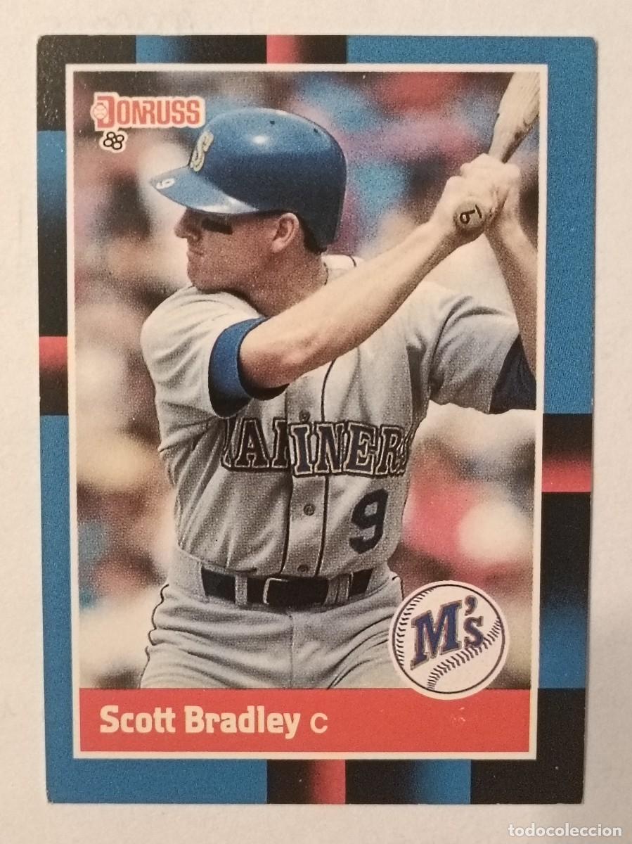 Coleccionismo deportivo: #147 SCOTT BRADLEY (SEATTLE MARINERS) BEISBOL MLB 1988 DONRUSS