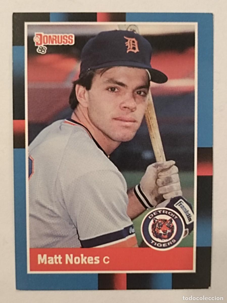 Coleccionismo deportivo: #152 MATT NOKES (DETROIT TIGERS) BEISBOL MLB 1988 DONRUSS